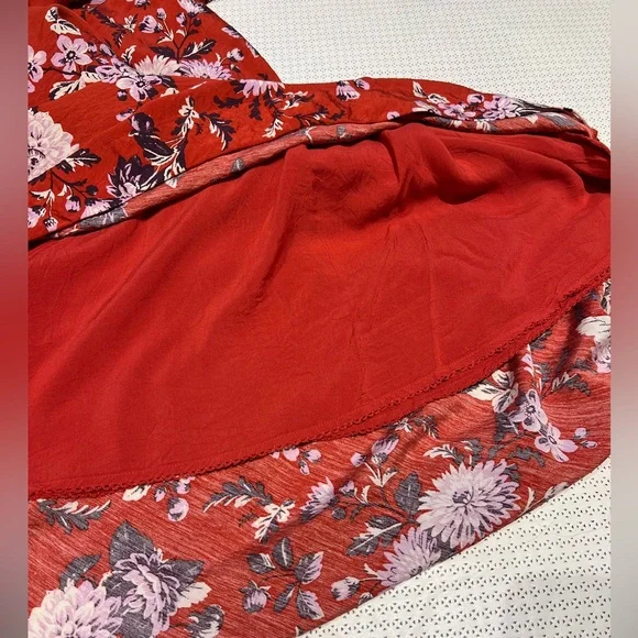 ANTHROPOLOGIE Maeve Floral Puff Sleeve Dress - Picture 16 of 16